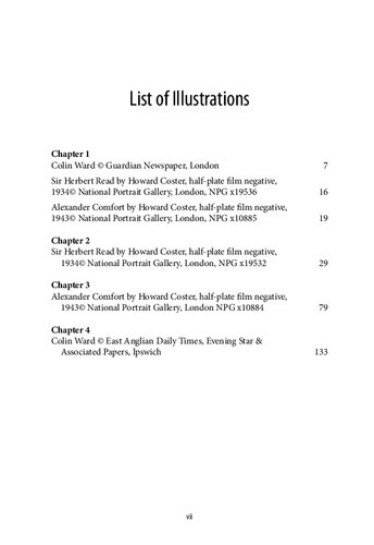A British Anarchist Tradition Herbert Read Alex Comfort And Colin Ward Carissa Honeywell