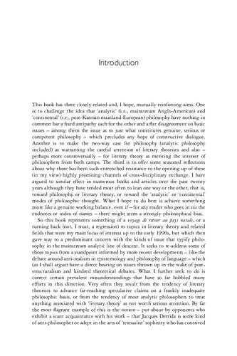 Fiction Philosophy And Literary Theory Will The Real Saul Kripke Please Stand Up Christopher Norris