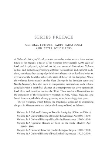 A Cultural History Of Food In The Age Of Empire Volume 5 Martin Bruegel Editor