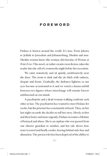 Woman At Point Zero Nawal El Saadawi Sherif Hetata