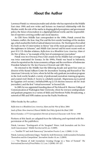 The New Arab Journalist Larry Pintak