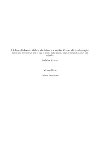 Reunifying Cyprus The Annan Plan And Beyond 1st Edition Andrekos Varnava Hubert Faustmann Editors