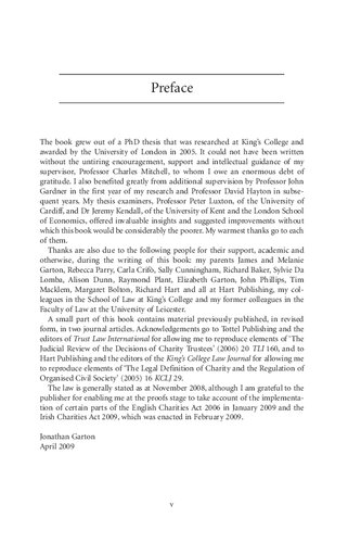 The Regulation Of Organised Civil Society Jonathan Garton