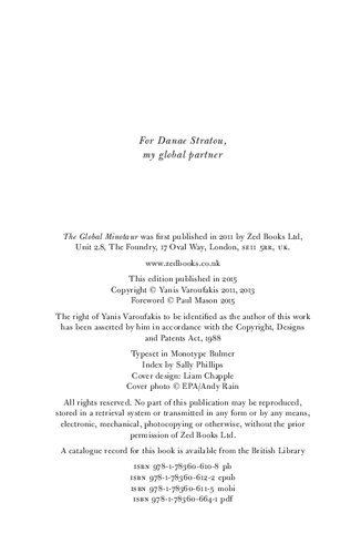 The Global Minotaur America Europe And The Future Of The Global Economy Yanis Varoufakis