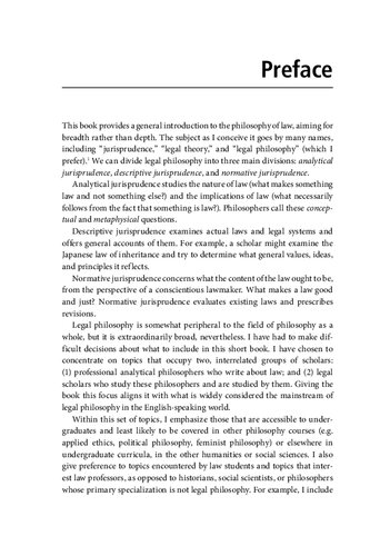 Philosophy Of Law Introducing Jurisprudence Jeffrey Brand