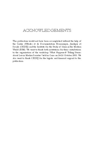 Narratives Of Truth In Islamic Law Baudouin Dupret Barbara Drieskens Annelies Moors Editors