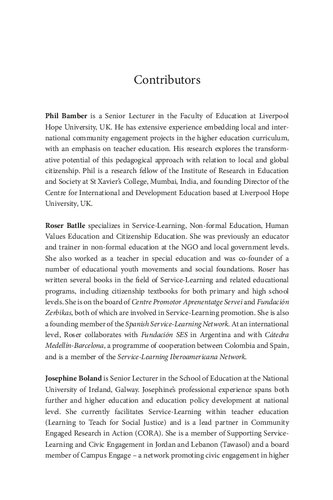 Servicelearning And Educating In Challenging Contexts International Perspectives Timothy Murphy Jon E C Tan Editors