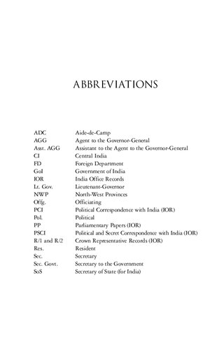 Princely India And The British Political Development And The Operation Of Empire Caroline Keen