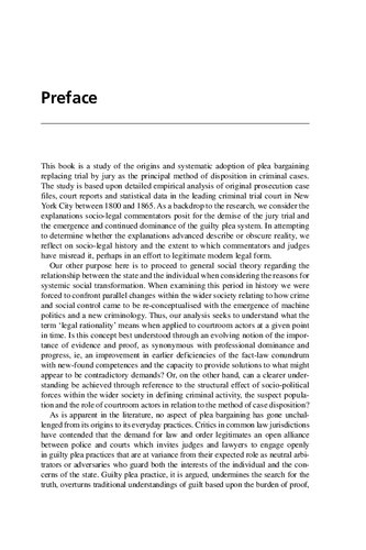 Jury Trials And Plea Bargaining A True History Mike Mcconville Chester L Mirsky