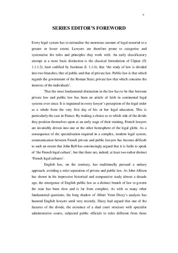 The Public Lawprivate Law Divide Mark Robert Freedland Jeanbernard Auby