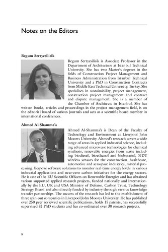 The Sustainable Built Environment Technical Managerial Legal And Economic Aspects Begum Sertyesilisik Ahmed Al Shammaa
