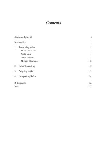 Kafka Translated How Translators Have Shaped Our Reading Of Kafka Michelle Woods
