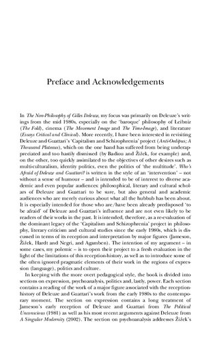 Whos Afraid Of Deleuze And Guattari Gregg Lambert