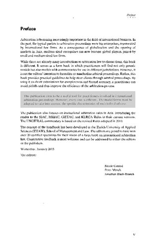 International Commercial Arbitration Standard Clauses And Forms Commentary Nicole Conrad Peter Mnch Jonathan Blackbranch Editors