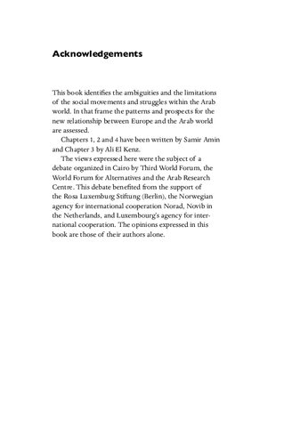 Europe And The Arab World Patterns And Prospects For The New Relationship Samir Amin Ali El Kenz