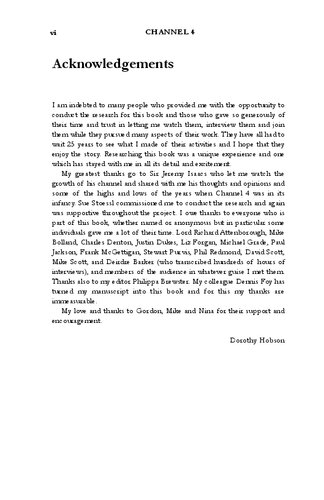 Channel 4 The Early Years And The Jeremy Isaacs Legacy Dorothy Hobson