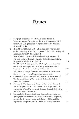 Bringing Geography To Book Ellen Semple And The Reception Of Geographical Knowledge Innes M Keighren