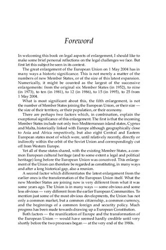 Eu Enlargement A Legal Approach Christophe Hillion Editor