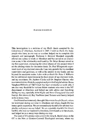 Pauls Use Of The Old Testament In Romans 919 An Intertextual And Theological Exegesis Brian J Abasciano
