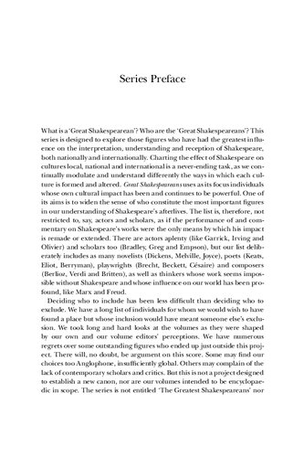Great Shakespeareans Volume Iii Roger Paulin Editor