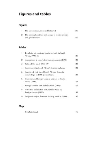 Tourism In The New South Africa Social Responsibility And The Tourist Experience Garth Allen Frank Brennan