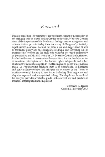 The Interception Of Vessels On The High Seas Contemporary Challenges To The Legal Order Of The Oceans Efthymios Papastavridis