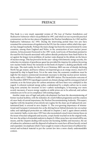 Nuclear Law The Law Applying To Nuclear Installations And Radioactive Substances In Its Historic Context Stephen Tromans