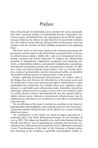 Responsible Business Selfgovernance And Law In Transnational Economic Transactions Olaf Dilling Martin Herberg Gerd Winter Editors