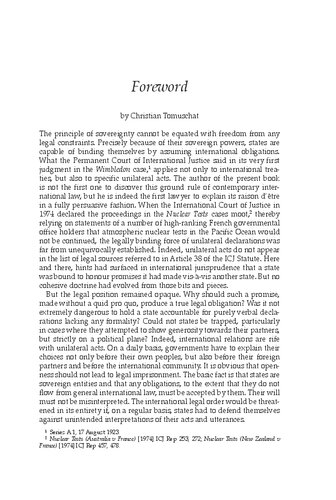 Promises Of States Under International Law Christian Eckart