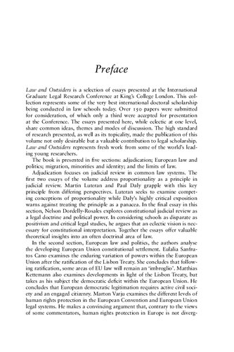 Law And Outsiders Norms Processes And Xothering In The Twentyfirst Century Cian C Murphy Penny Green Editors