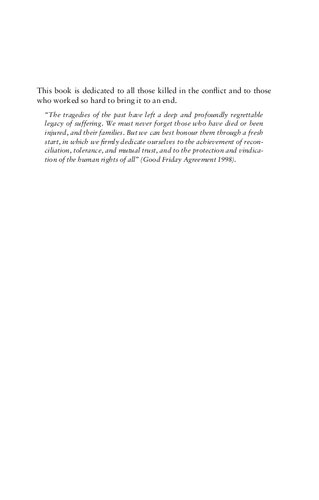 Human Rights Equality And Democratic Renewal In Northern Ireland Colin J Harvey