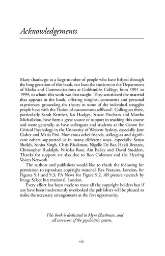 Mass Hysteria Critical Psychology And Media Studies Lisa Blackman Valerie Walkerdine