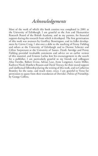 Deconstruction And Democracy A Jp Thomson
