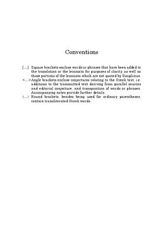 Simplicius On Aristotle On The Heavens 159 Rj Hankinson