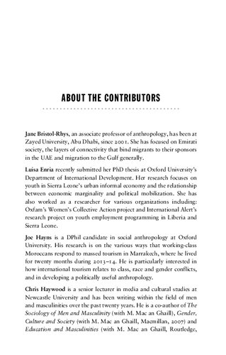 Masculinities Under Neoliberalism Andrea Cornwall Frank G Karioris Nancy Lindisfarne