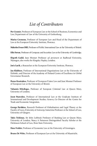 Beyond The Established Legal Orders Malcolm David Evans