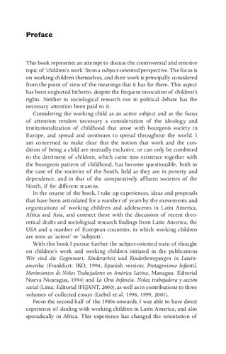 A Will Of Their Own Manfred Liebel