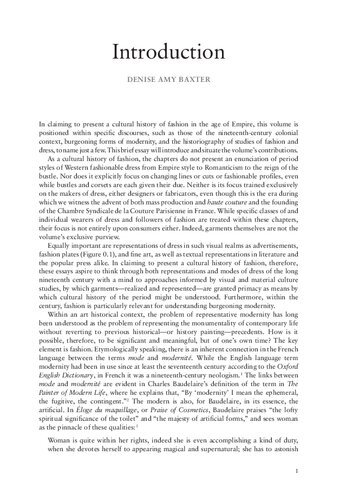 A Cultural History Of Dress And Fashion Denise Amy Baxter Susan Vincent