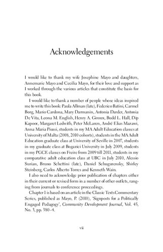 Echoes From Freire For A Critically Engaged Pedagogy Peter Mayo