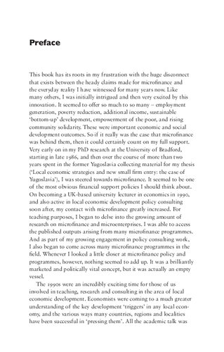 Why Doesnt Microfinance Work The Destructive Rise Of Local Neoliberalism Milford Bateman