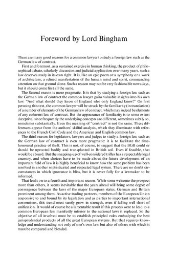The German Law Of Contract A Comparative Treatise Basil Markesinis Hannes Unberath Angus Johnston