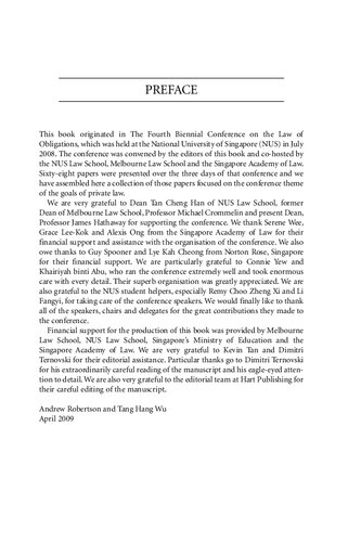 The Goals Of Private Law Andrew Robertson Tang Hang Wu Editors