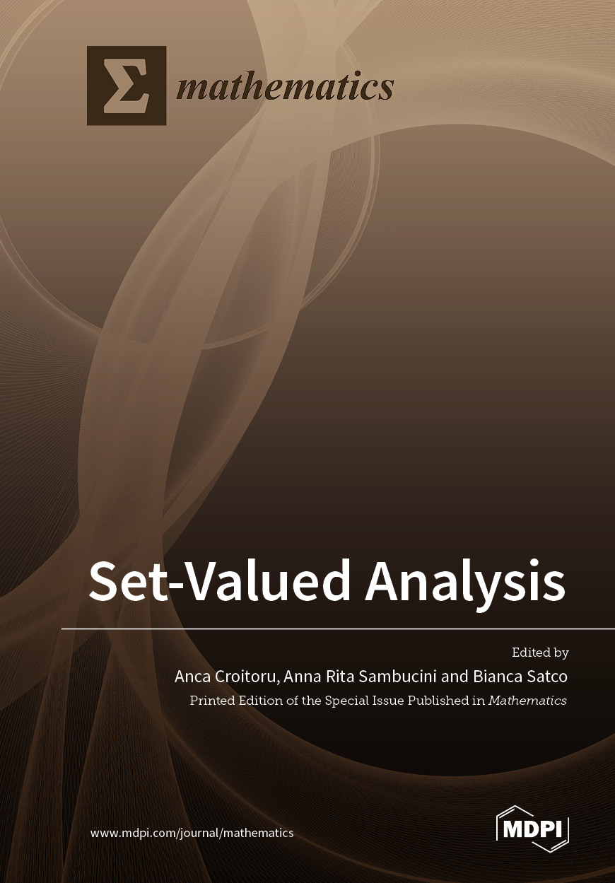 Setvalued Analysis Anca Croitoru Anna Rita Sambucini Bianca Satco