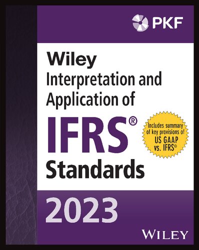 Wiley 2023 Interpretation And Application Of Ifrs Standards 1st Edition P K F Pkf Internation
