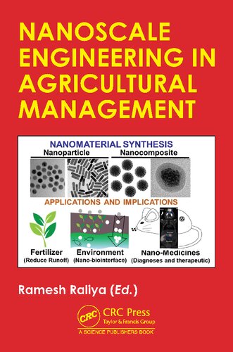 Nanoscale Engineering In Agricultural Management Ramesh Raliya