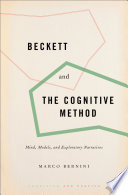 Beckett And The Cognitive Method Mind Models And Exploratory Narratives Marco Bernini