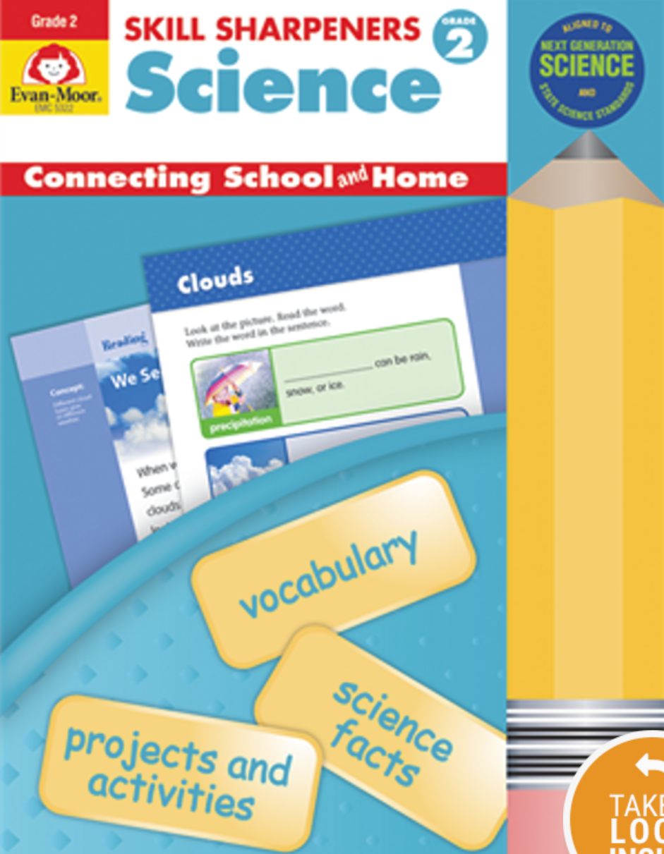 Skill Sharpeners Science Grade 2 Workbook Evanmoor Corporation