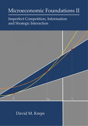 Microeconomic Foundations Ii David M Kreps