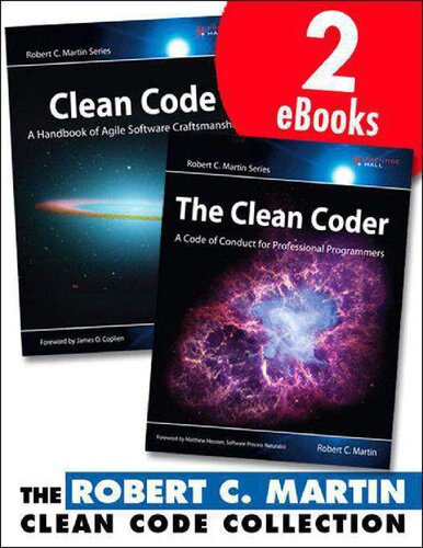 Clean Code Clean Coder Two Books Robert C Martin