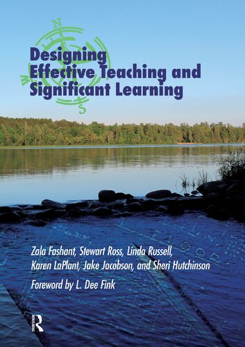 Designing Effective Teaching And Significant Learning Zala Fashant
